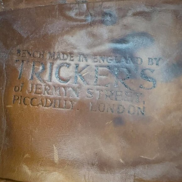 Tricker's England Kensington Toecap Oxford City Shoe Brown 10-D - Picture 6 of 7